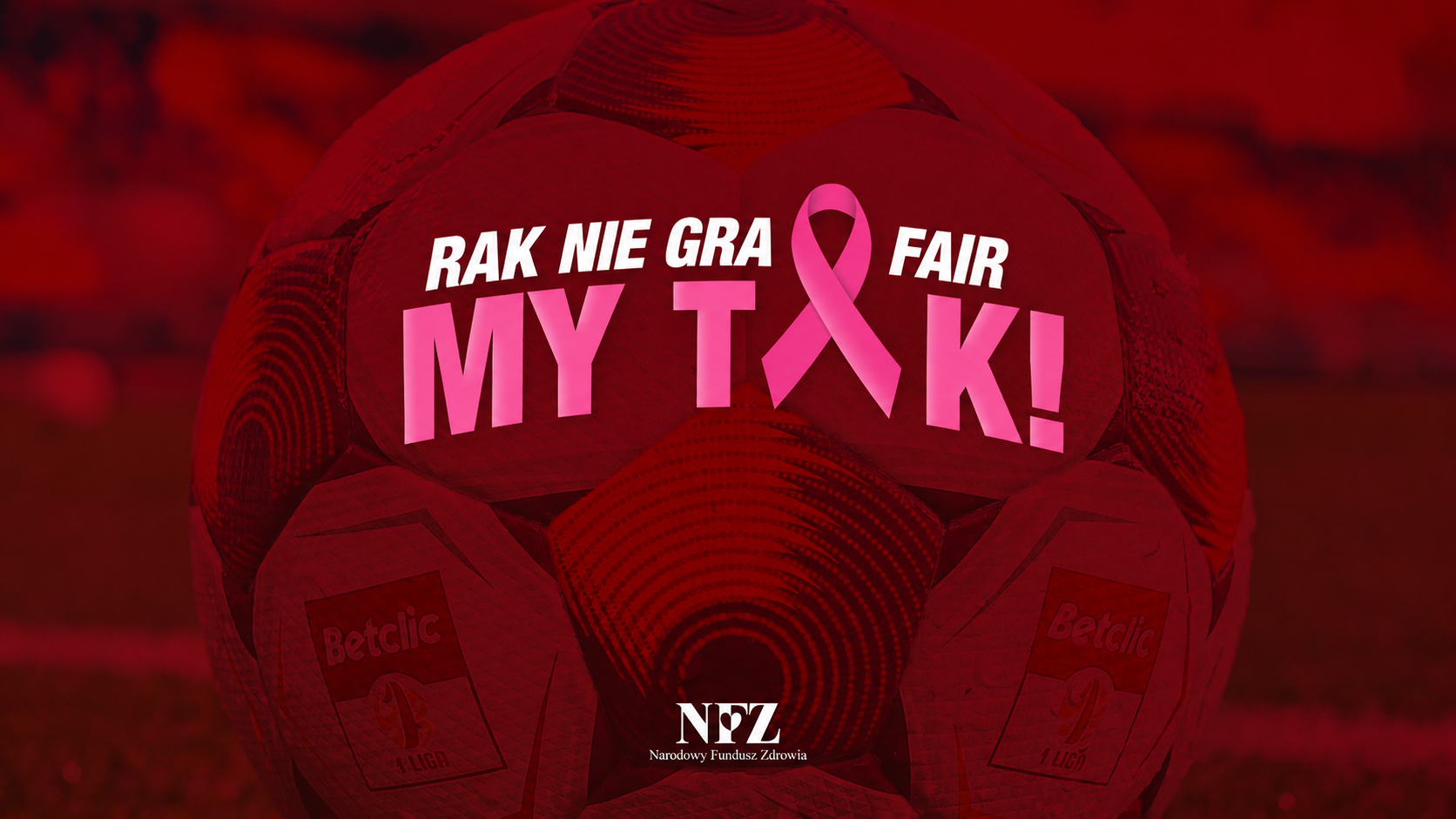 Śląski OW NFZ dołącza do akcji #RakNieGraFair – My tak!